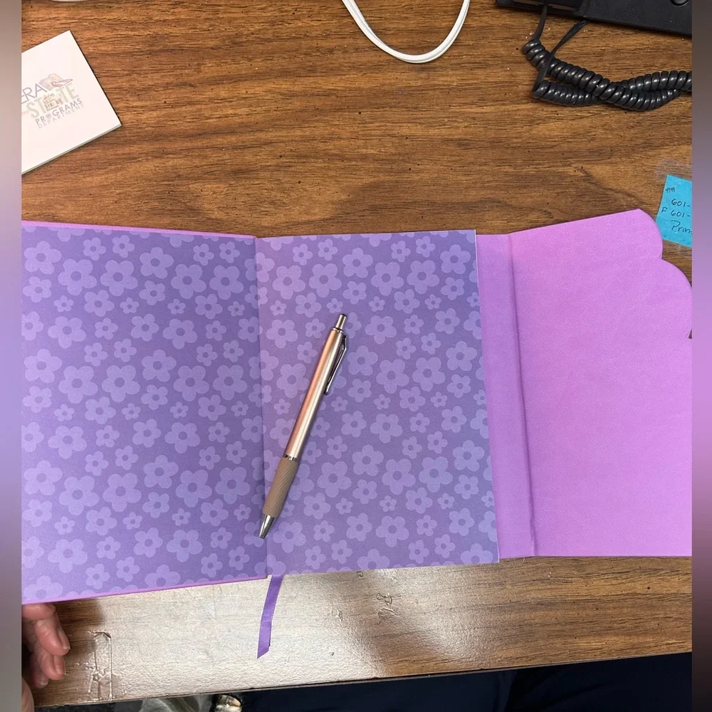 A purple textured 2025 planner with Monthly, Weekly, Birthday, and Note pages.